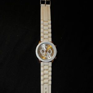 White Silicone Watch